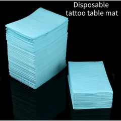 125 Pieces Disposable Tattoo Tablecloth Pads, Tattoo Embroidery Absorbs Ink To Keep Clean