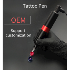 Tattoo machine, tattoo pen, various colors can be customized, strong power and stability, small and flexible