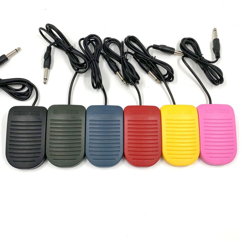 Non-Skid Protective Mini Plastic Black Tattoo Supply Tattoo Foot Pedal Switch for Tattoo