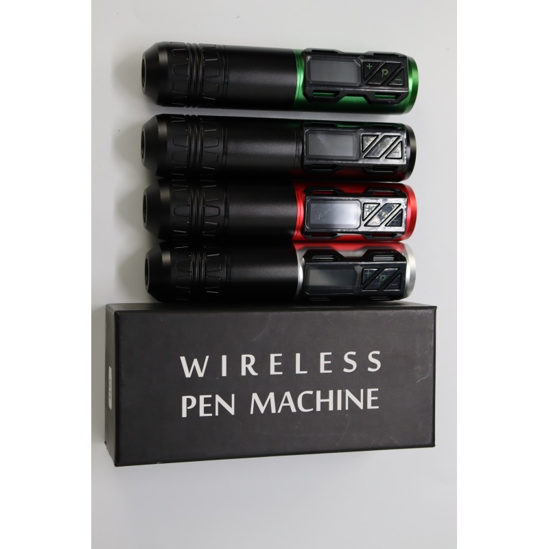 NB wireless tattoo pen,Tattoo machine, Hollow cup motor with strong power and fast speed, 1800mah Long work time,Digital LCD display，Suitable for various tattoo styles