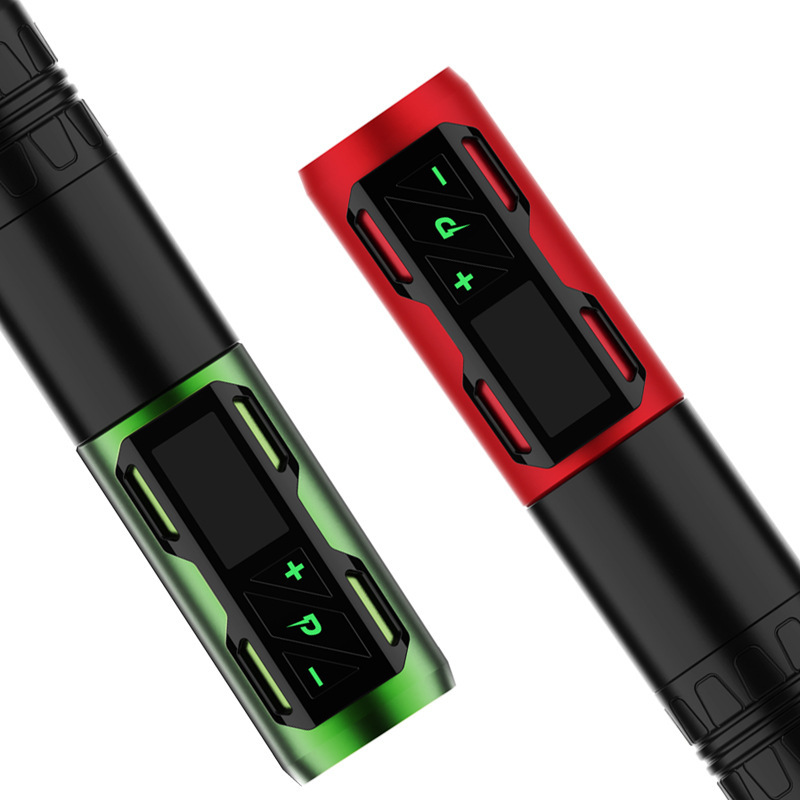 NB wireless tattoo pen,Tattoo machine, Hollow cup motor with strong power and fast speed, 1800mah Long work time,Digital LCD display，Suitable for various tattoo styles