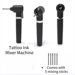 Tattoo Ink Pigment hand held Mixer,AA battery as power drive,Available in three colors (black, pink, green),Comes with 5 mixing sticks