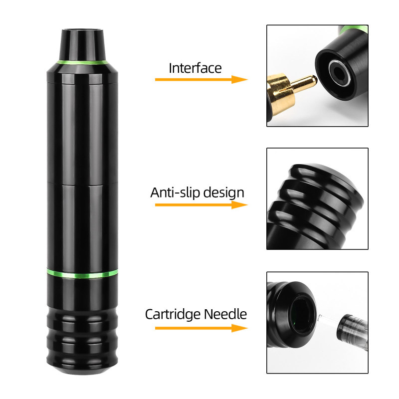 Bazooka RCA interface long pen motor tattoo machine tattoo pen (including hook line) secant fog tattoo machine