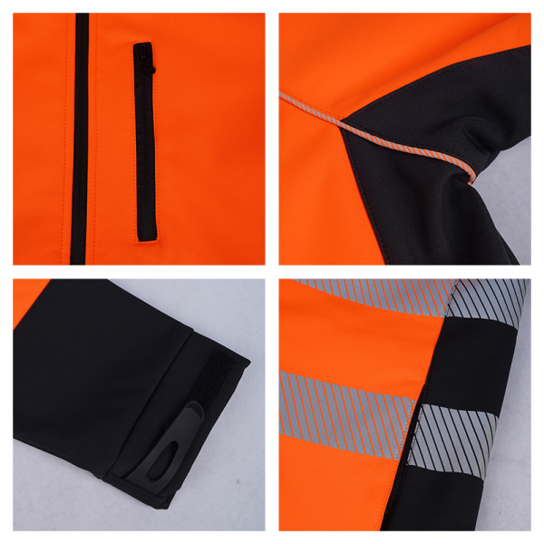Two-tone reflective jacket