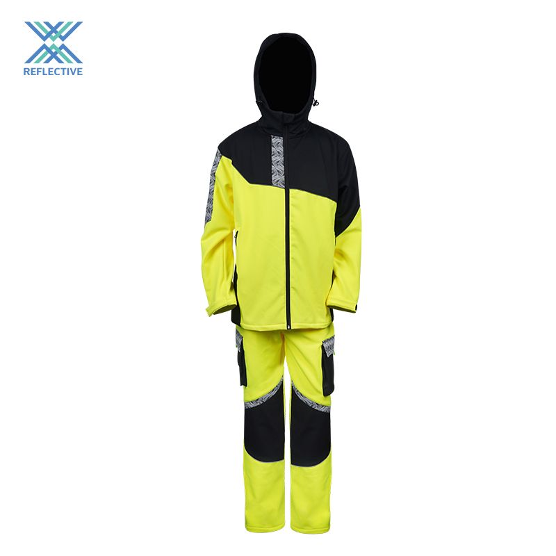 high vis workwear suit
