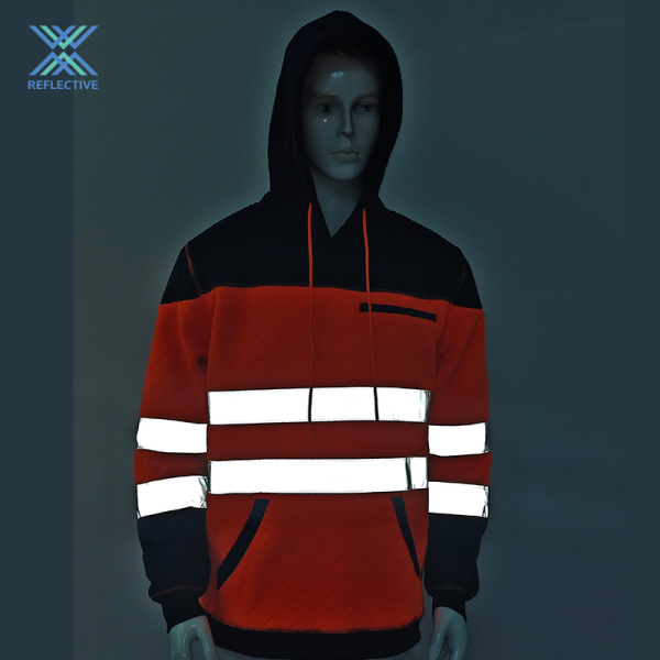 Hi vis reflective hoodie