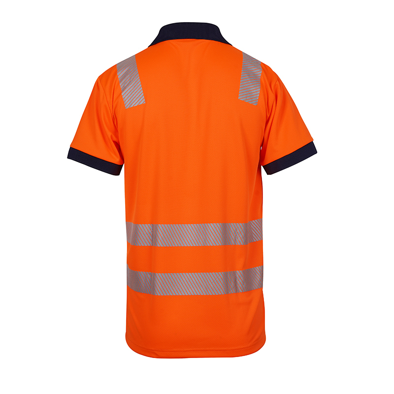 Aoke ST02 Hi-Vis Short Sleeved Polo Shirt