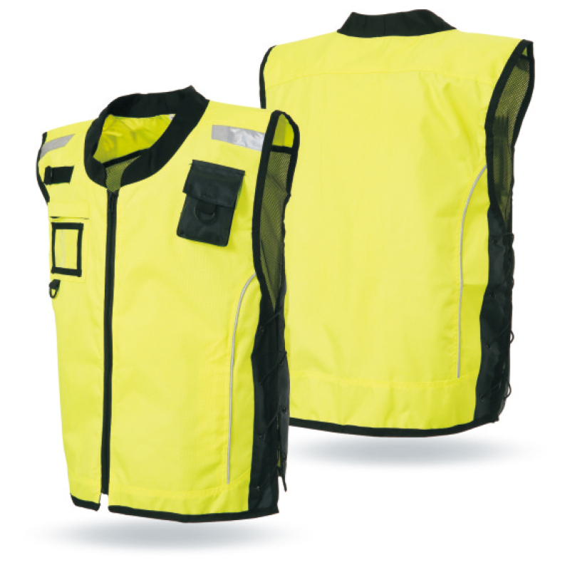 Wholesale multi pockets Custom Cheap Hi Vis safety jacket Reflective Vest