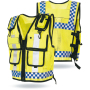 Wholesale multi pockets Custom Cheap Hi Vis safety jacket Reflective Vest