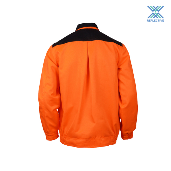 High visibility workwear  shirt with pockets