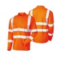 Hi Vis Anti Static Flame Retardant Reflective Safety Polo Shirt