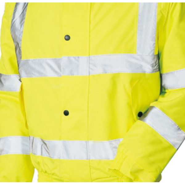 Winter Safety wear garment reflective running workwear fluorescent jacket