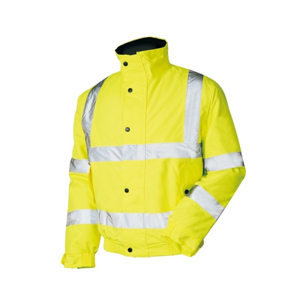 Winter Safety wear garment reflective running workwear fluorescent jacket