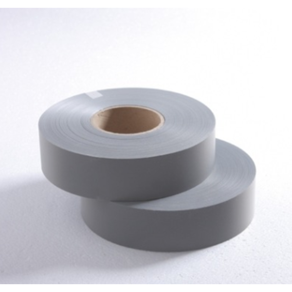 Silver lustre stretch Reflective article for stretch fabric tape