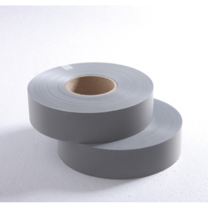 Silver lustre stretch Reflective article for stretch fabric tape