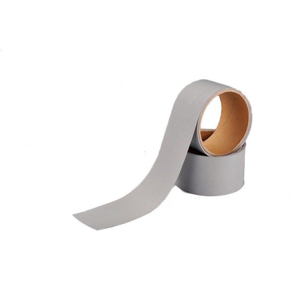 Silver lustre stretch Reflective article for stretch fabric tape
