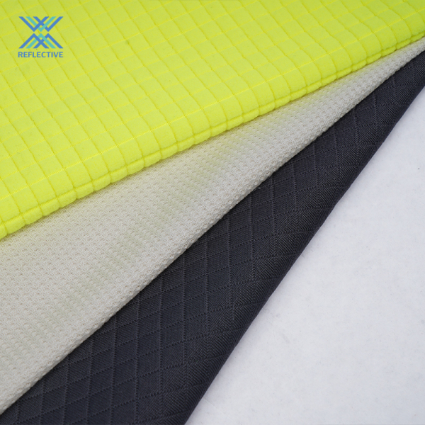 LX Wholesale All Kinds Of Functional Fabric High Visibility Polyester Anti-static Jersey Fluorescent Knit Fabric
