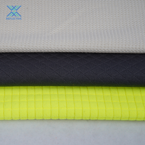 LX Wholesale All Kinds Of Functional Fabric High Visibility Polyester Anti-static Jersey Fluorescent Knit Fabric