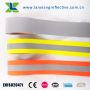ENISO20471 Elastic Light Reflective Tape,Custom Printed Reflective Tape