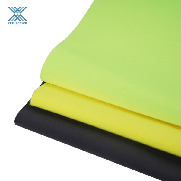 Wholesale Polyester Reflective High Visibility Fabric For Safety Cloth Functional Fabric