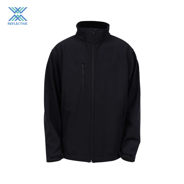 LX Wholesale Customized Logo Printed Zipper Skiing Trend Riding Jacket For Men