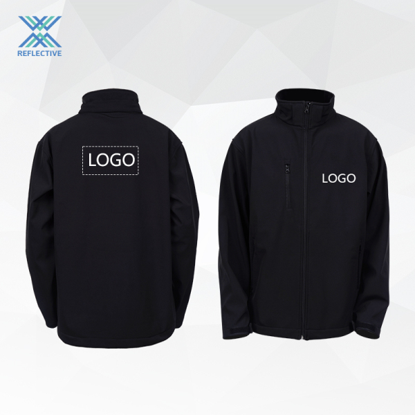 LX Wholesale Customized Logo Printed Zipper Skiing Trend Riding Jacket For Men