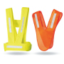 Child Safety Vest High Visibility Reflective Safety Vest Or Waistcoat to School with Logo