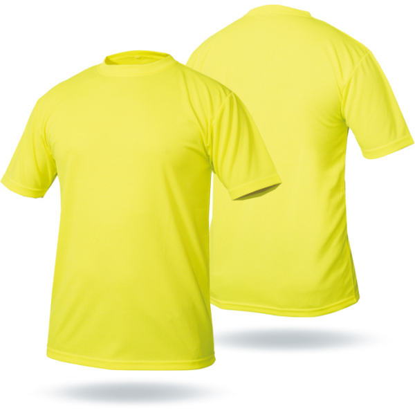 Manufacturer custom high visibility work uniform safety reflective construction t shirt