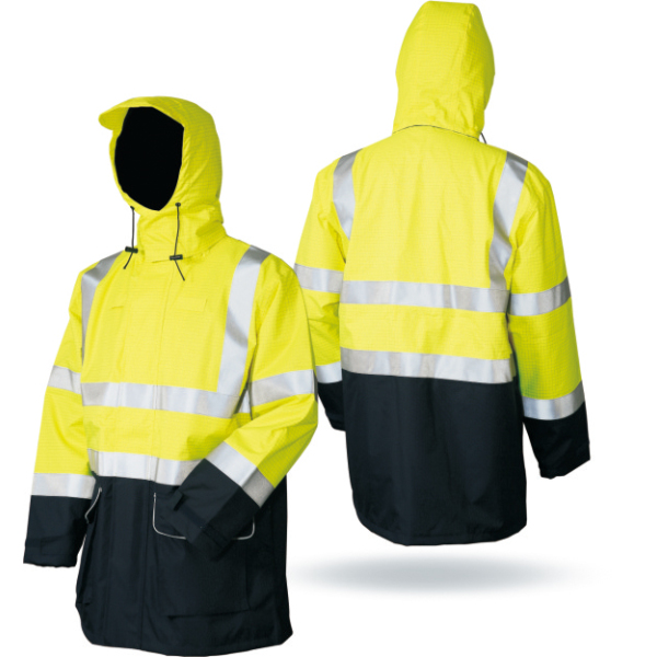 Wholesale 3 in 1 workwear safety reflective  jacket worker blue safety reflective jacket reflective jacket