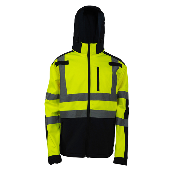 Wholesale Traffic Custom Road Winter Security Work Windproof Waterproof High visibility reflective Jacket