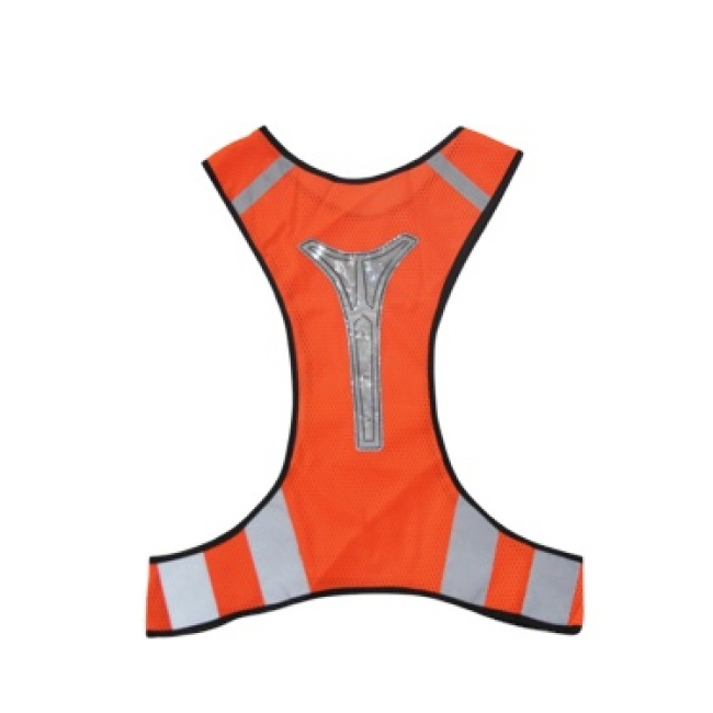 High Quality Wholesale Running Bike Motorcycle Flashing Led Reflective Safety Vest