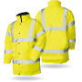 Yellow Security Jacket High Quality High Visibility Safety Jacket Yellow Reflective Jacket