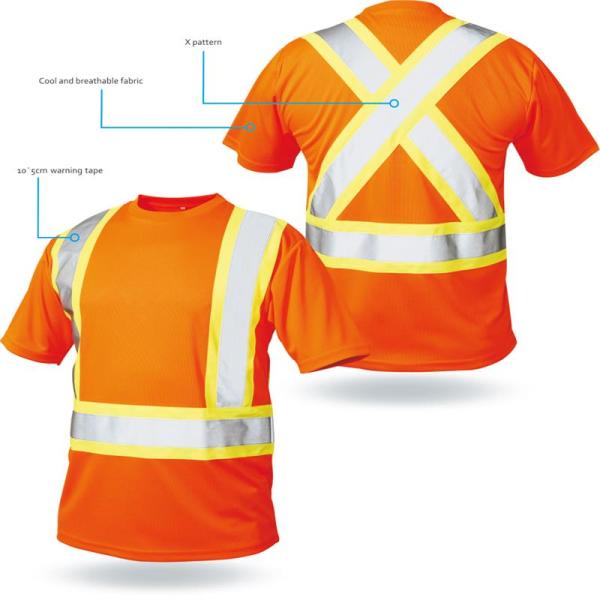 LX722 Simple, Comfortable And Reflective Shirt