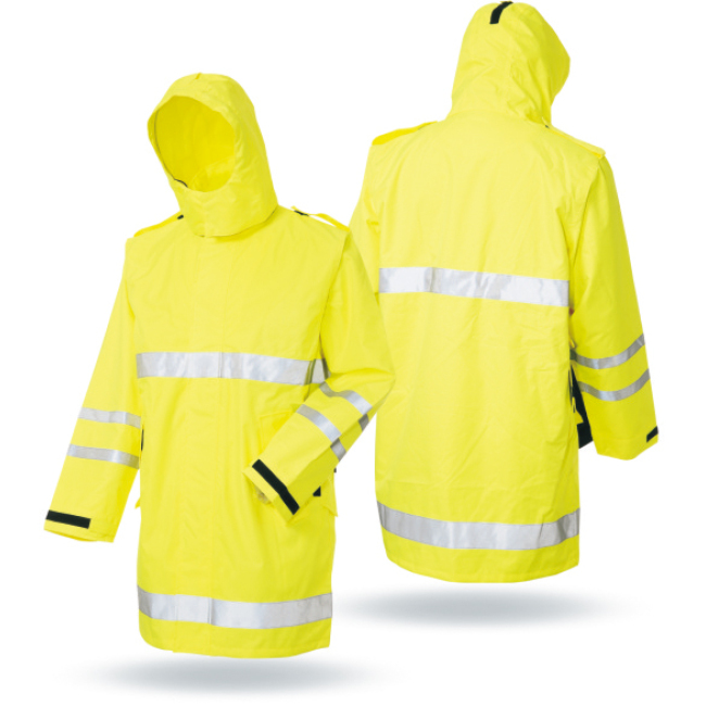 Quality reflective safety jackets motorcycle jacket raincoat with great price
