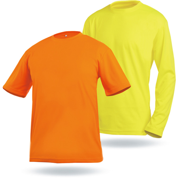 Safety  workwear  hi  vis  safety  shirt  single  jersey and bird eye fabric design  T-shirt