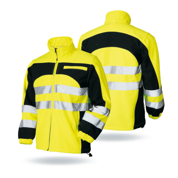 LX911High Visibility Two Tone Cardigan Women Fleece Hoody