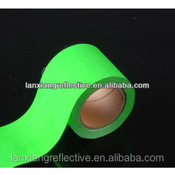 Colorized reflective tape safty tape polyester fabric LX103-J