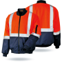 Winter Bomber Security Waterproof High Visibility Reflective Safety Jackets for Mens