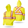 Winter Bomber Security Waterproof High Visibility Reflective Safety Jackets for Mens