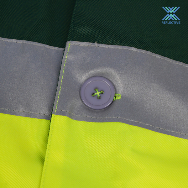 High visibility reflective safety workwear  shirt