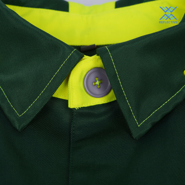 High visibility reflective safety workwear  shirt