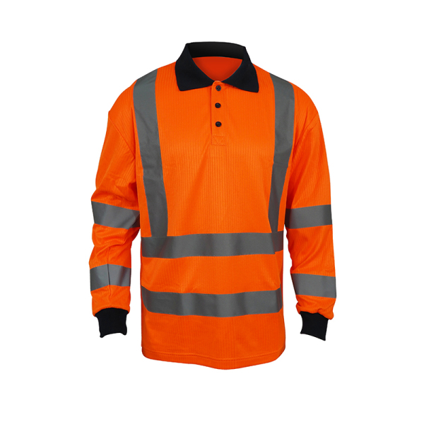 High quality custom cheap wholesale uniform safety work reflective polo t shirt