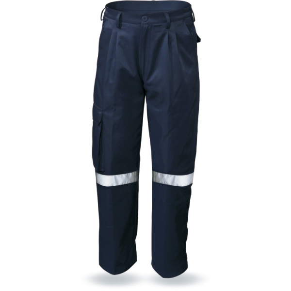LX949-New products cheap safety trousers used hi-vis reflective tape work pants