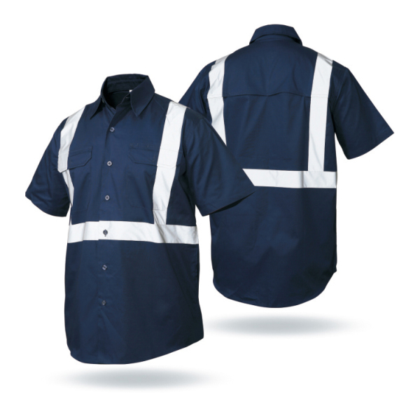 Wholesale High Visibility Shirt Two Tone Safety Shirt Work Shirt