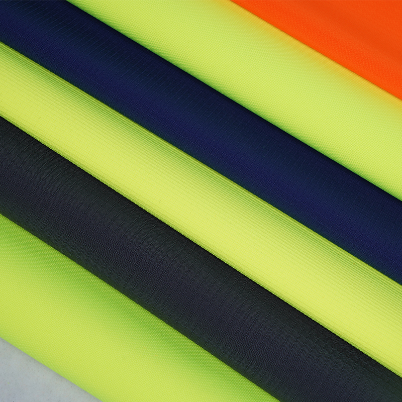 LX Wholesale All Kinds Of Functional Fabric EN20471 100%  Polyester High Visibility Comfortable  Knitted Fabric