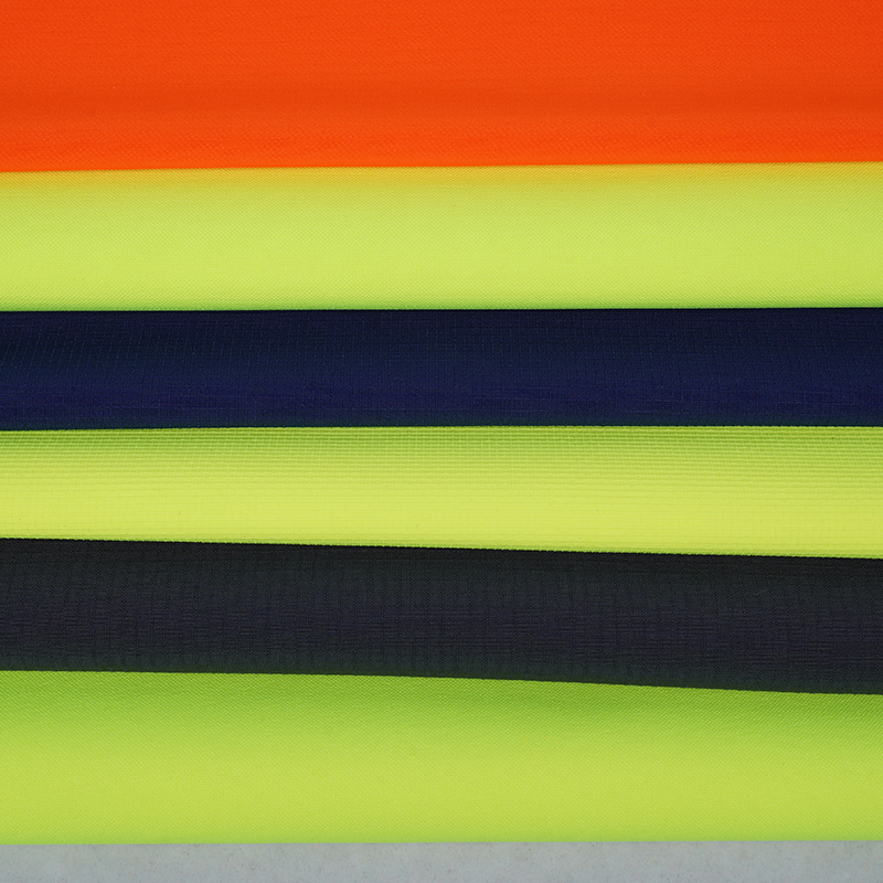 LX Wholesale All Kinds Of Functional Fabric EN20471 100%  Polyester High Visibility Comfortable  Knitted Fabric