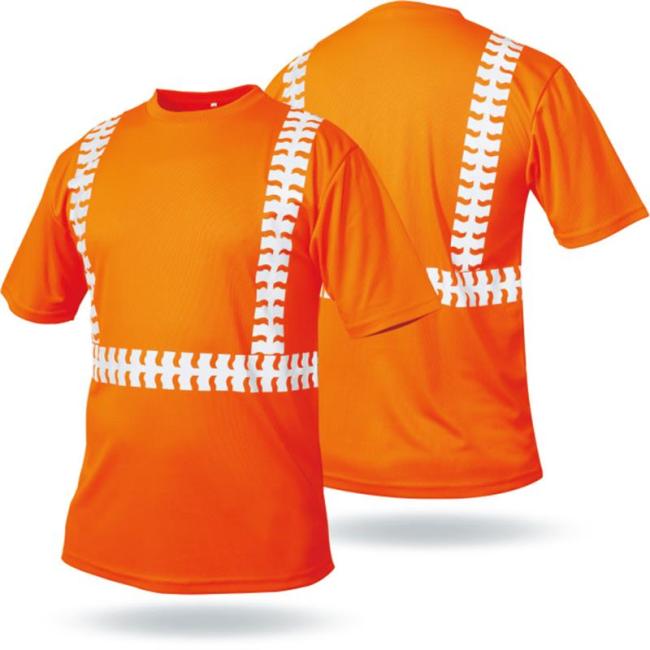Polo reflective t shirt wholesale, 100% Cotton Reflective T-shirt