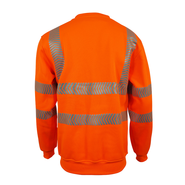 Reflective Hi Vis Safety T Shirt Men Shirt Industrial Workwear Plus Size Road