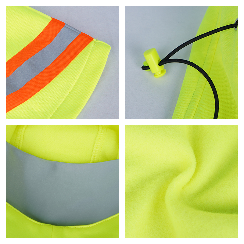 Neck Shield Wide Brim Neck Protect Sun Protection For Hardhat Foldable High Visibility  Neck Shield For Hardhat