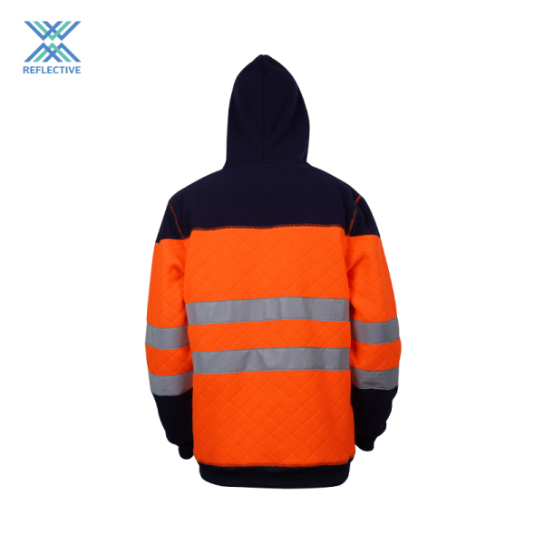 Hi vis reflective hoodie